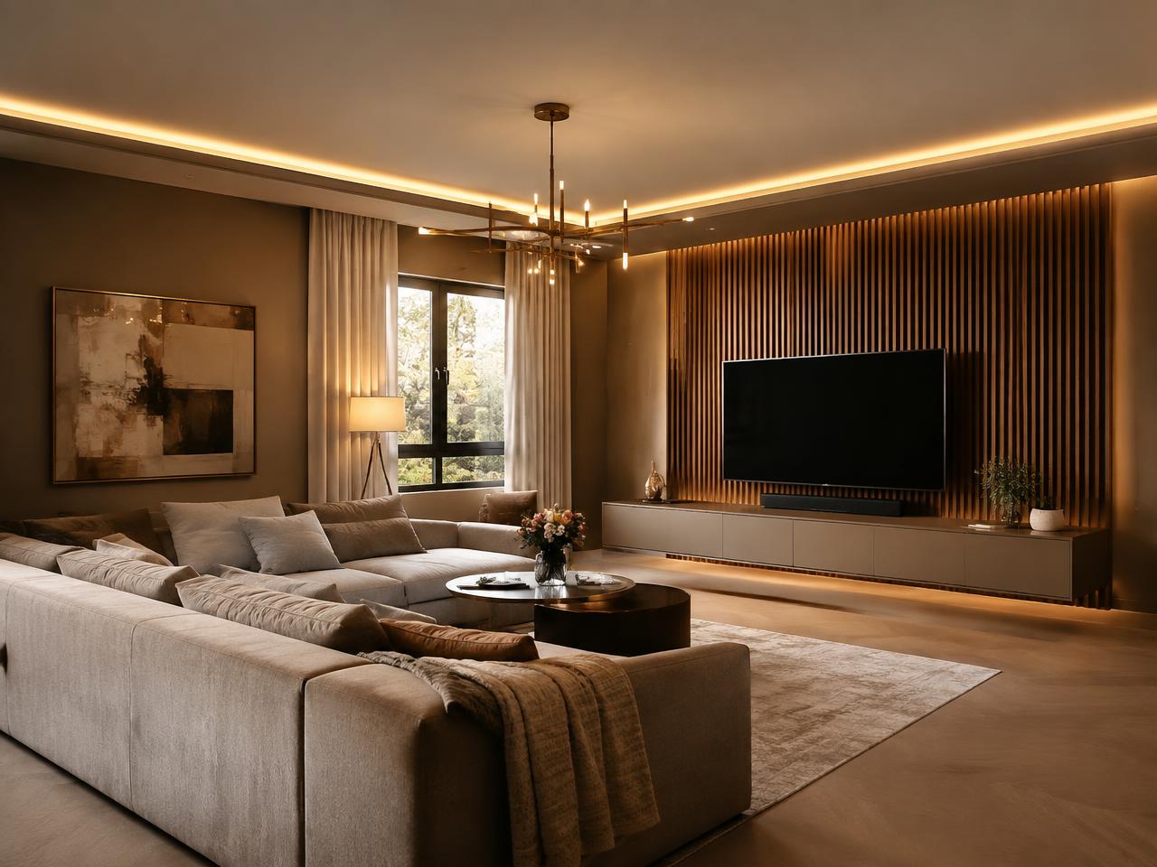 Family Living Room after